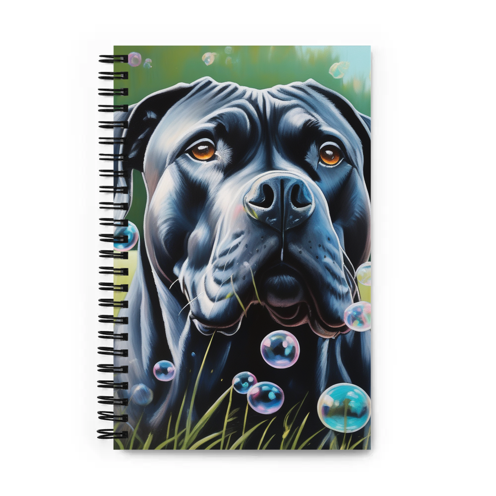 PugMug Custom Cane Corso Spiral Notebook