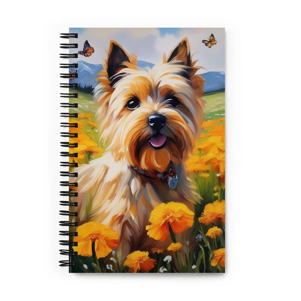 PugMug Custom Cairn Terrier Spiral Notebook