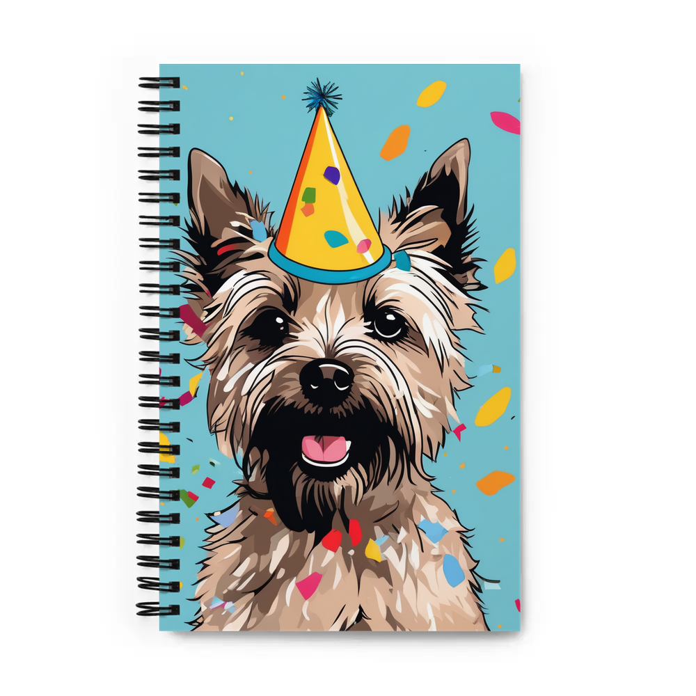 PugMug Custom Cairn Terrier Spiral Notebook