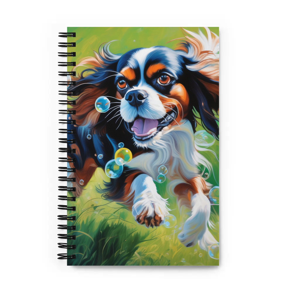 PugMug Custom Cavalier King Charles Spaniel Spiral Notebook