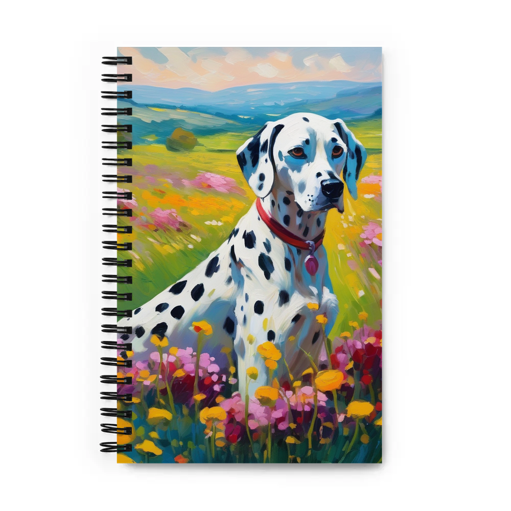 PugMug Custom Dalmatian Spiral Notebook