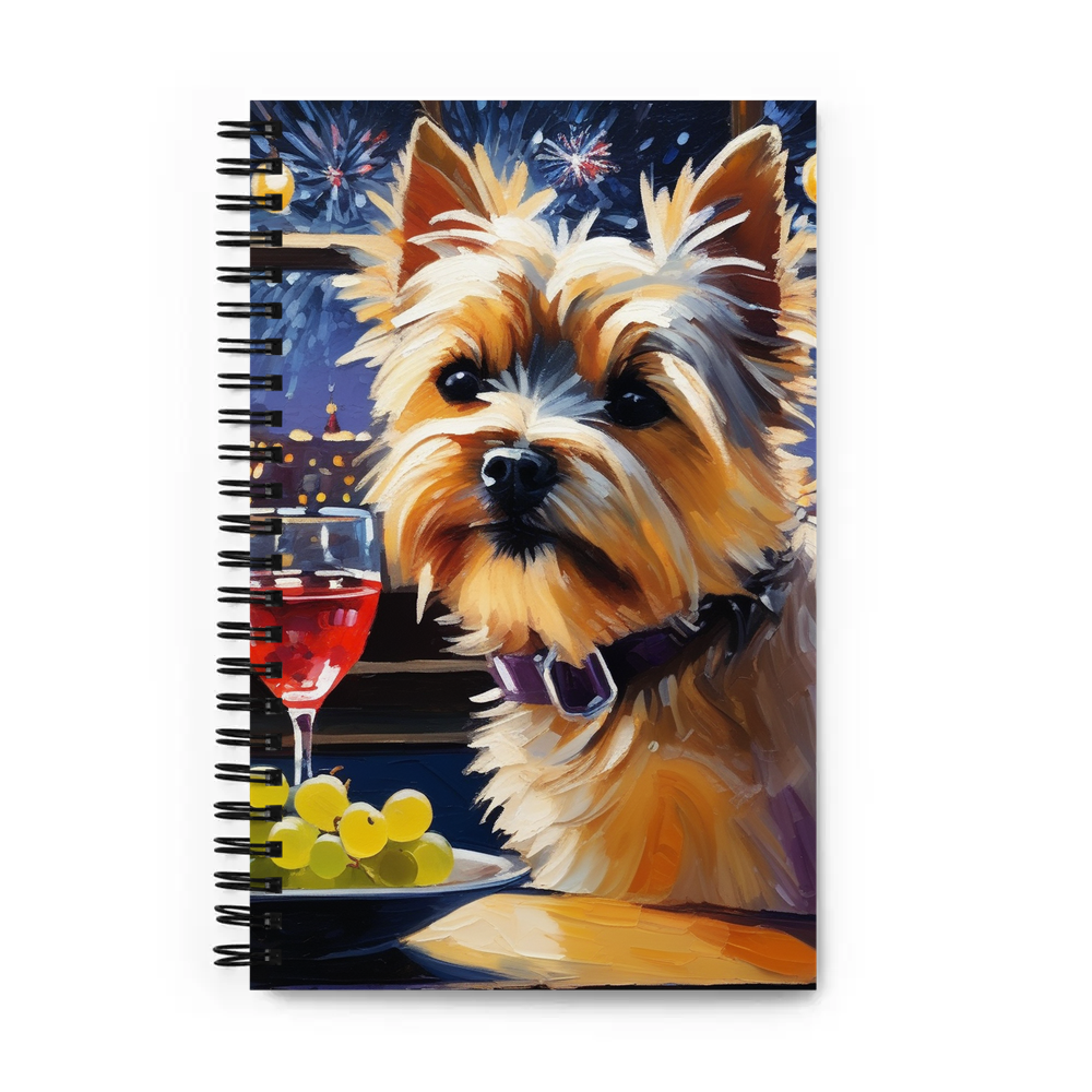 PugMug Custom Cairn Terrier Spiral Notebook