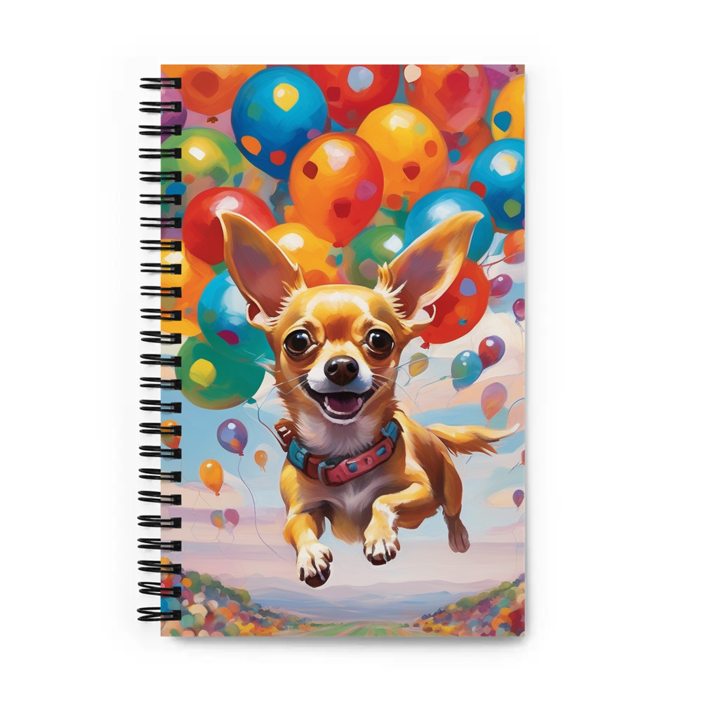 PugMug Custom Chihuahua Spiral Notebook