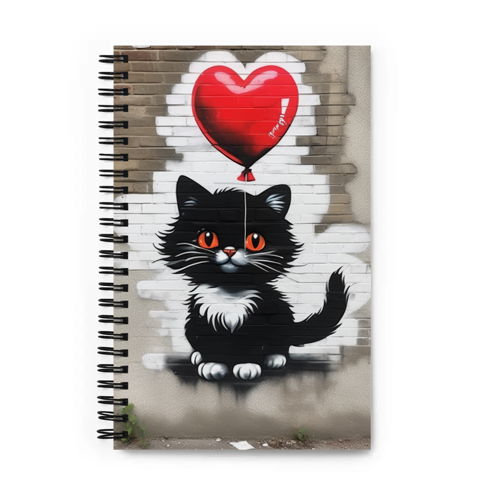 PugMug Custom Peerie Spiral Notebook
