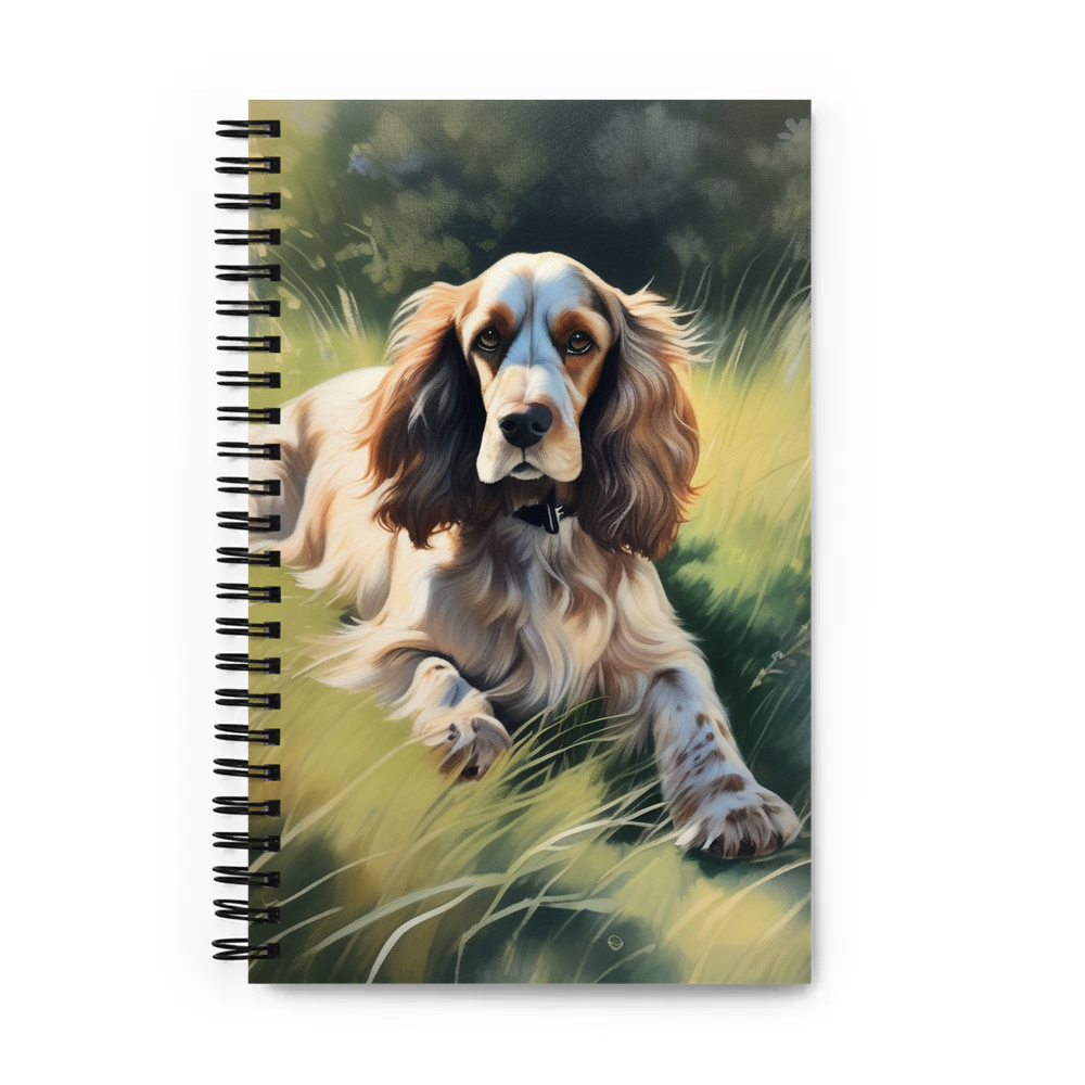 PugMug Custom English Cocker Spaniel Spiral Notebook