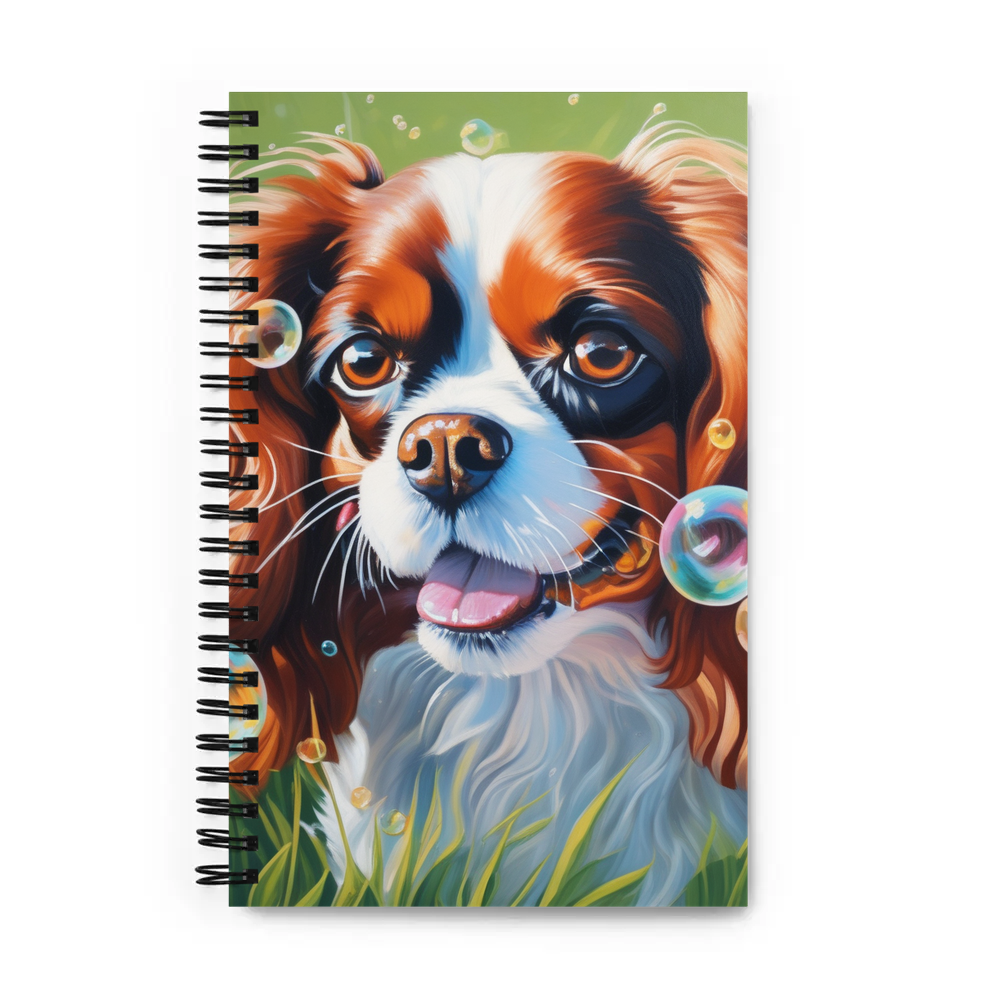 PugMug Custom Cavalier King Charles Spaniel Spiral Notebook