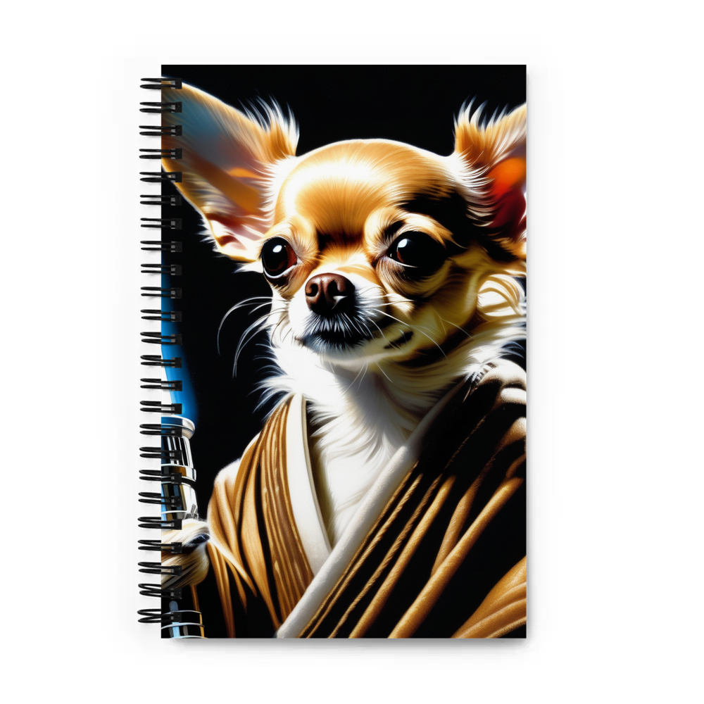 PugMug Custom Chihuahua Spiral Notebook