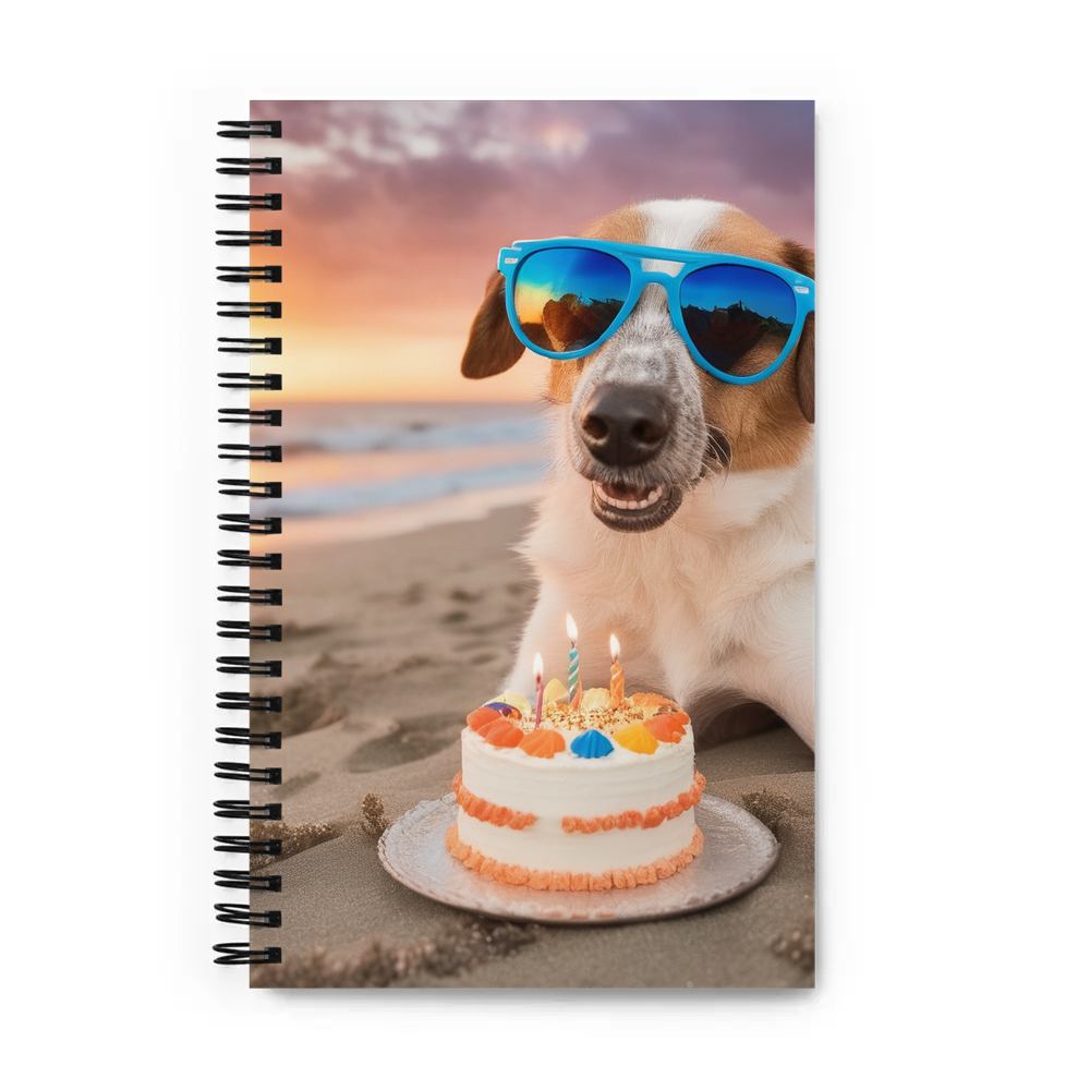 PugMug Custom Hazim Spiral Notebook