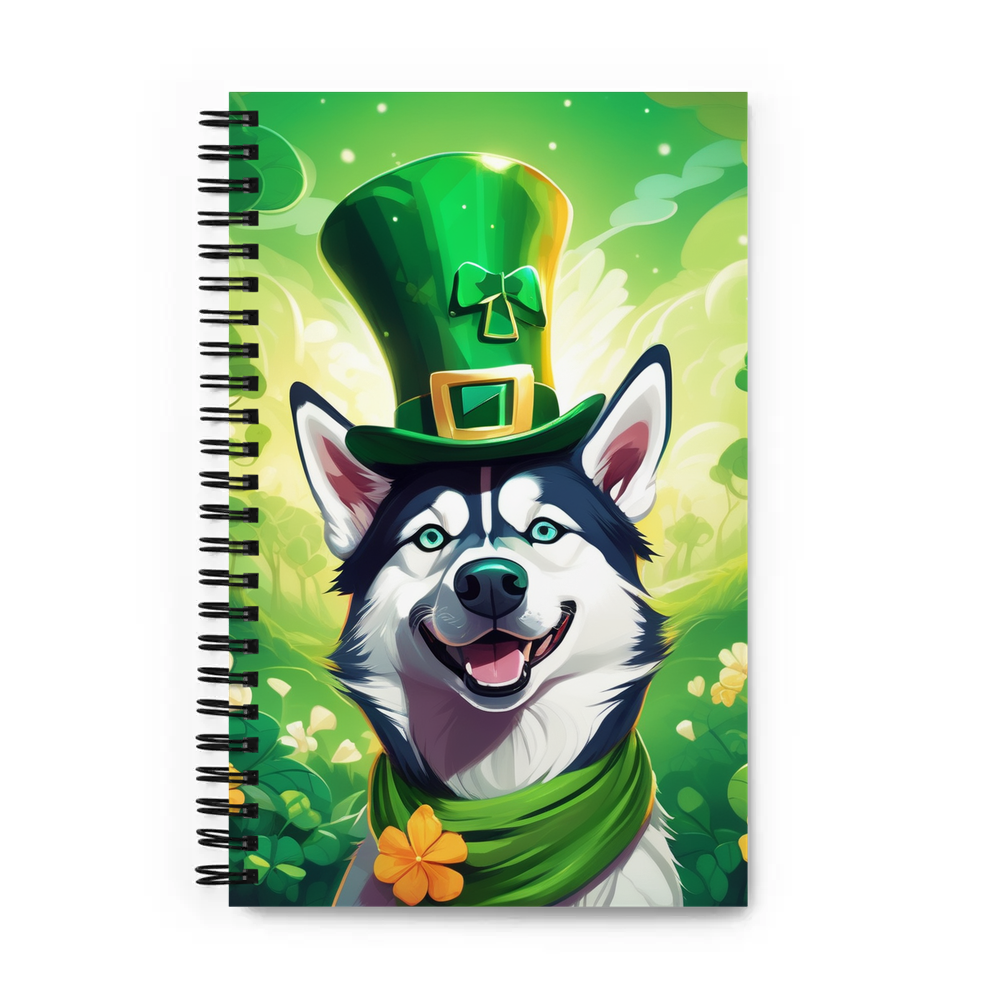 PugMug Custom Siberian Husky Spiral Notebook