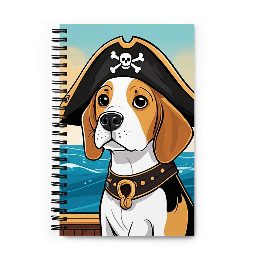PugMug Custom Beagle Spiral Notebook