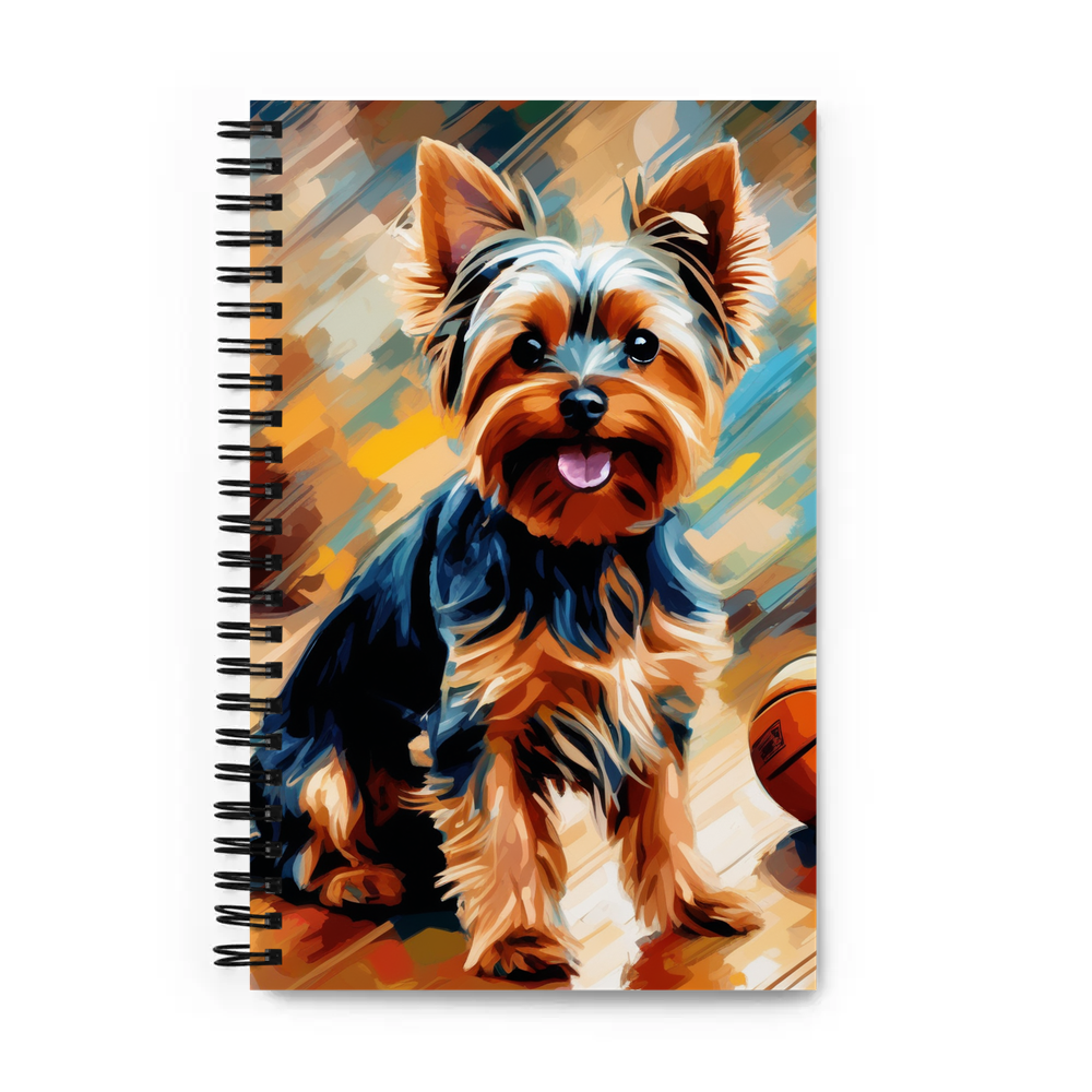PugMug Custom Yorkshire Terrier Spiral Notebook