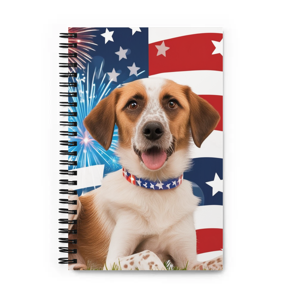 PugMug Custom Hazim Spiral Notebook