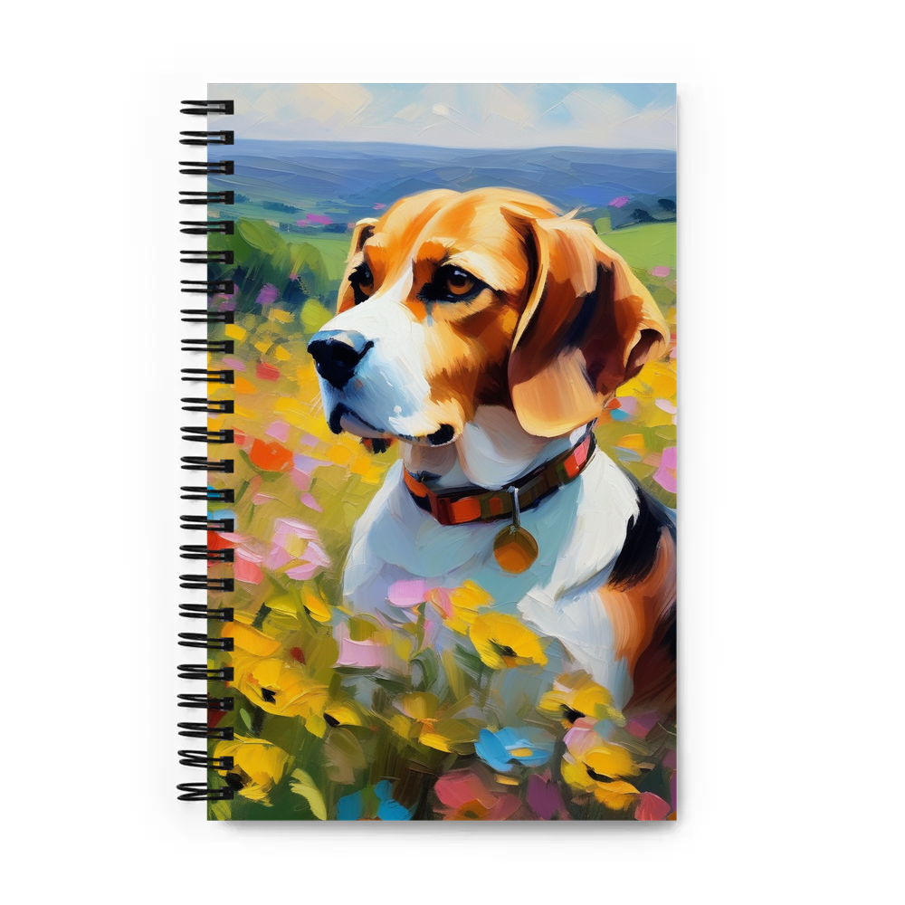 PugMug Custom Beagle Spiral Notebook