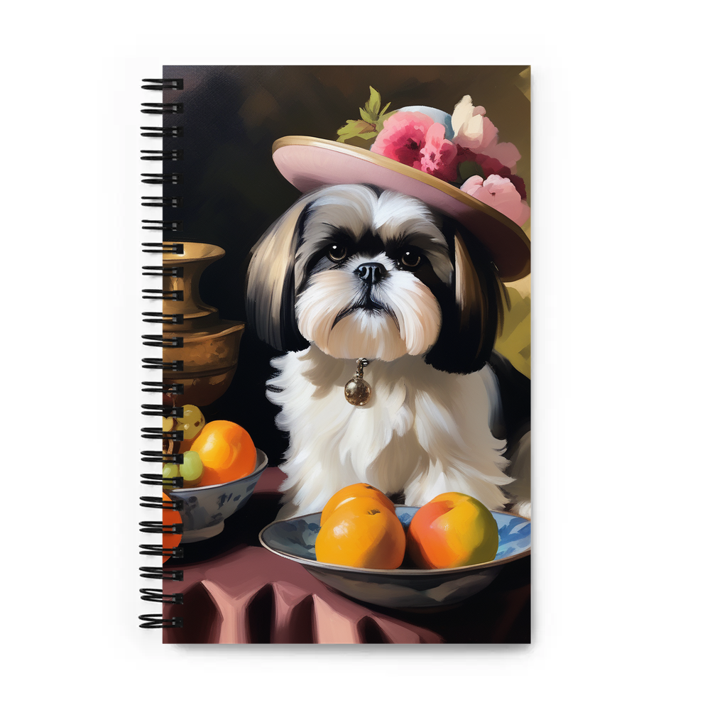 PugMug Custom Shih Tzu Spiral Notebook