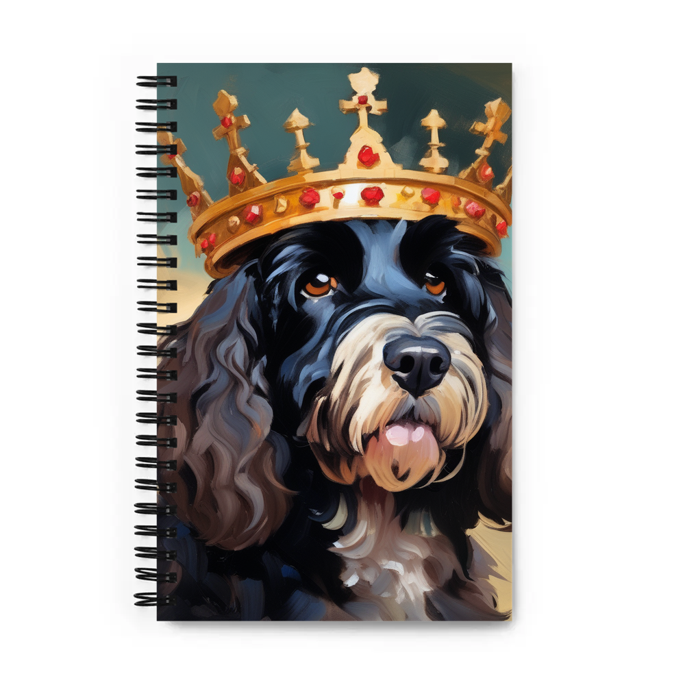 PugMug Custom Portuguese Water Dog Spiral Notebook