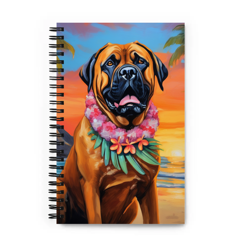 PugMug Custom Mastiff Spiral Notebook