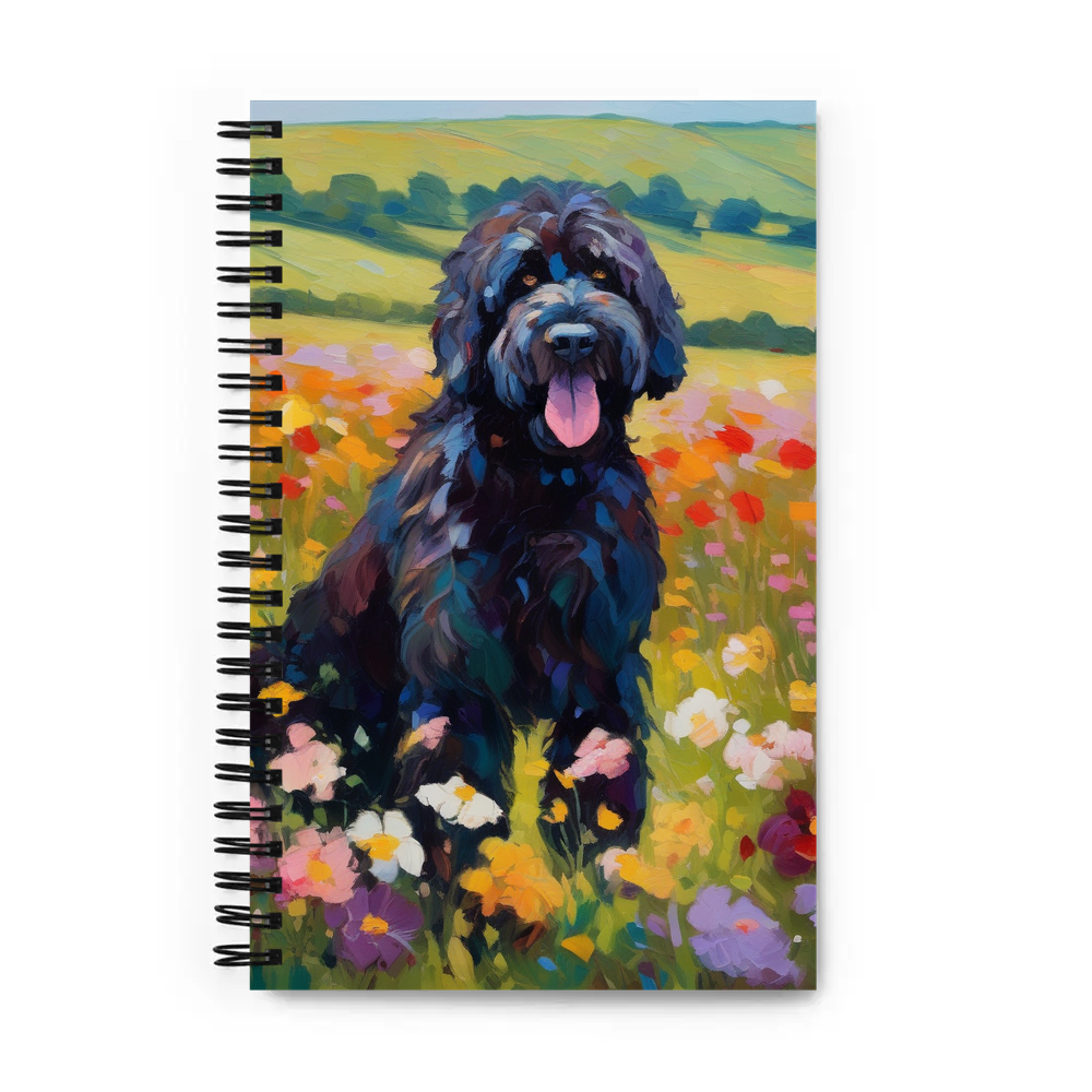 PugMug Custom Portuguese Water Dog Spiral Notebook