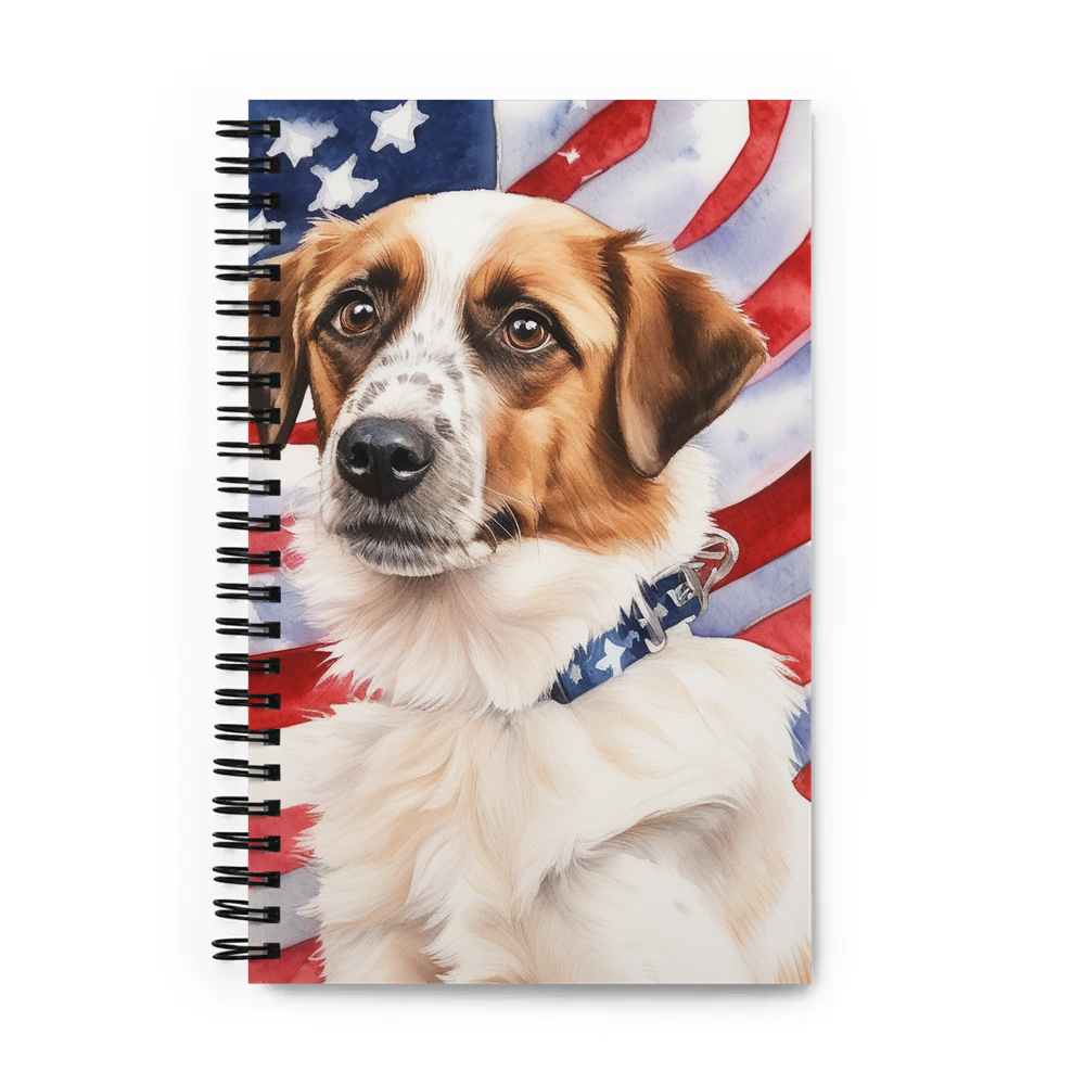 PugMug Custom Hazim Spiral Notebook