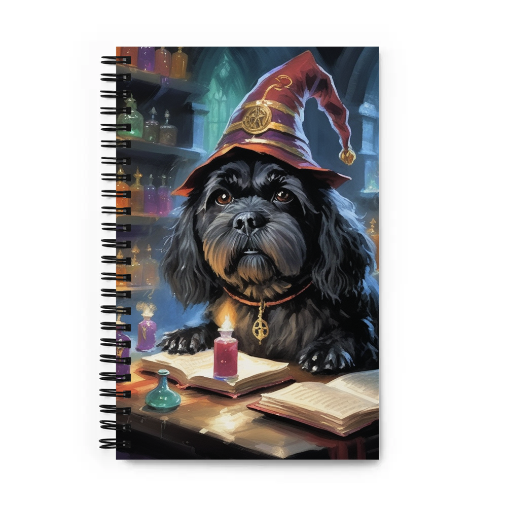 PugMug Custom Lily Spiral Notebook