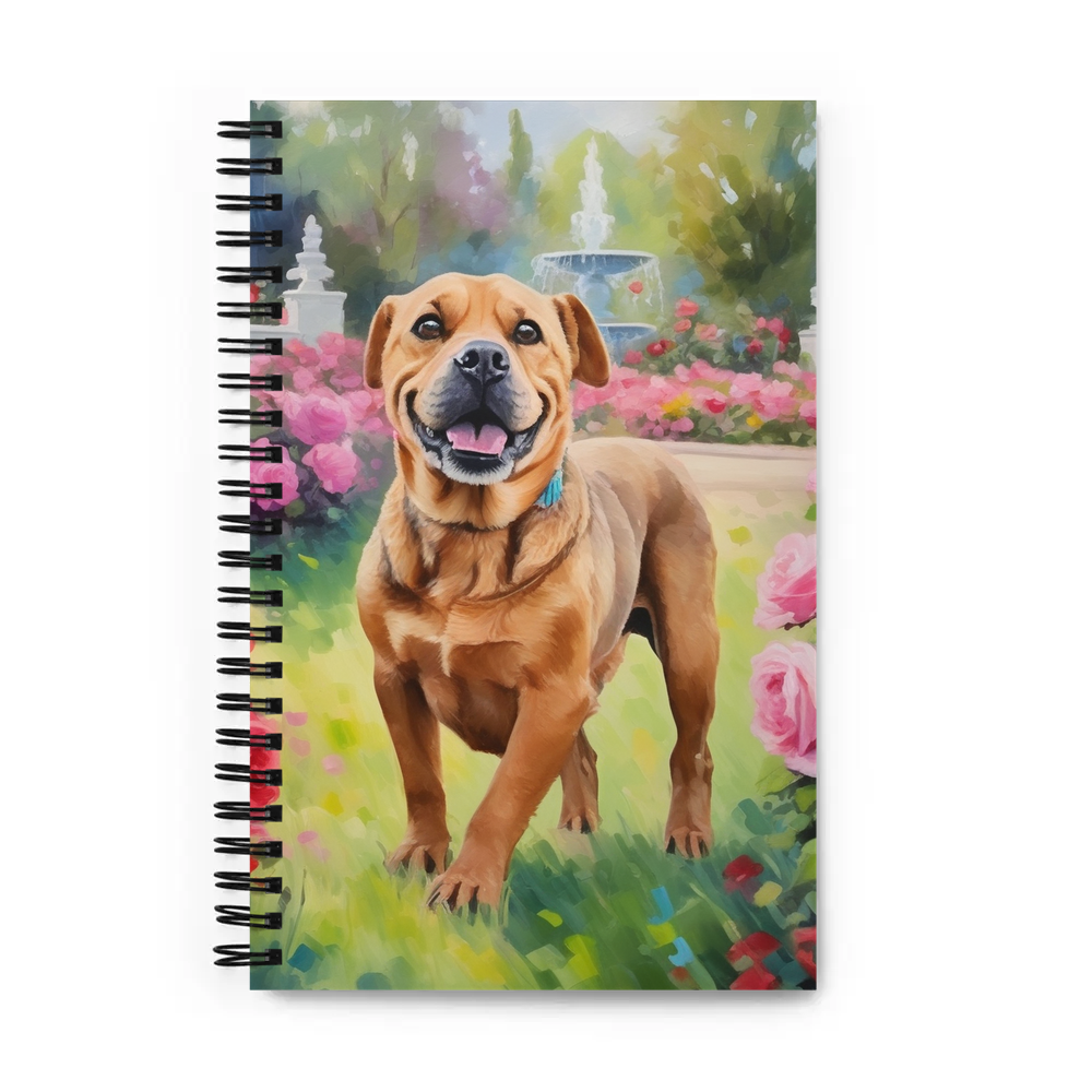 PugMug Custom Halina Spiral Notebook