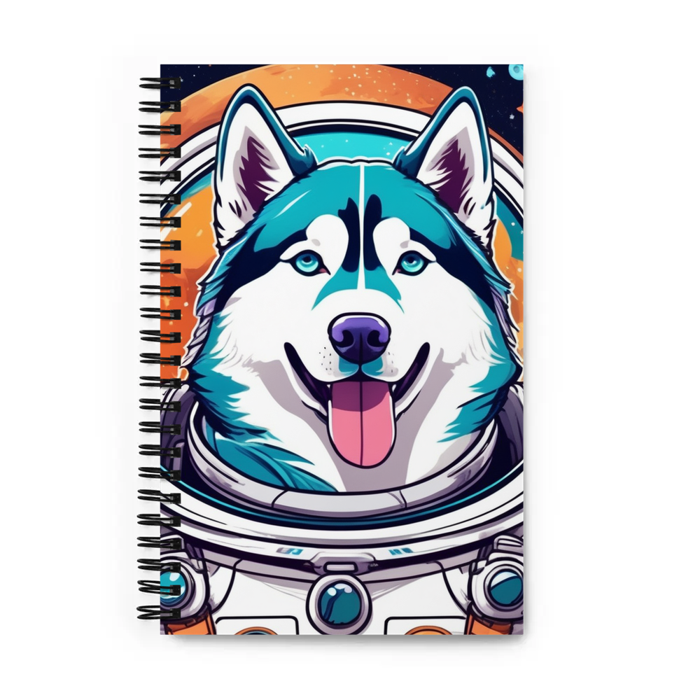 PugMug Custom Siberian Husky Spiral Notebook