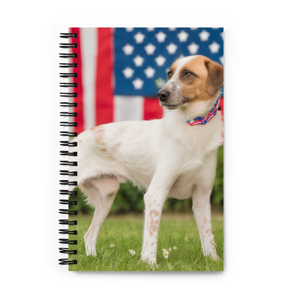 PugMug Custom Hazim Spiral Notebook