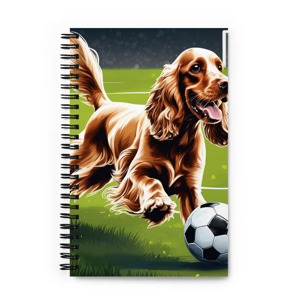 PugMug Custom Cocker Spaniel Spiral Notebook