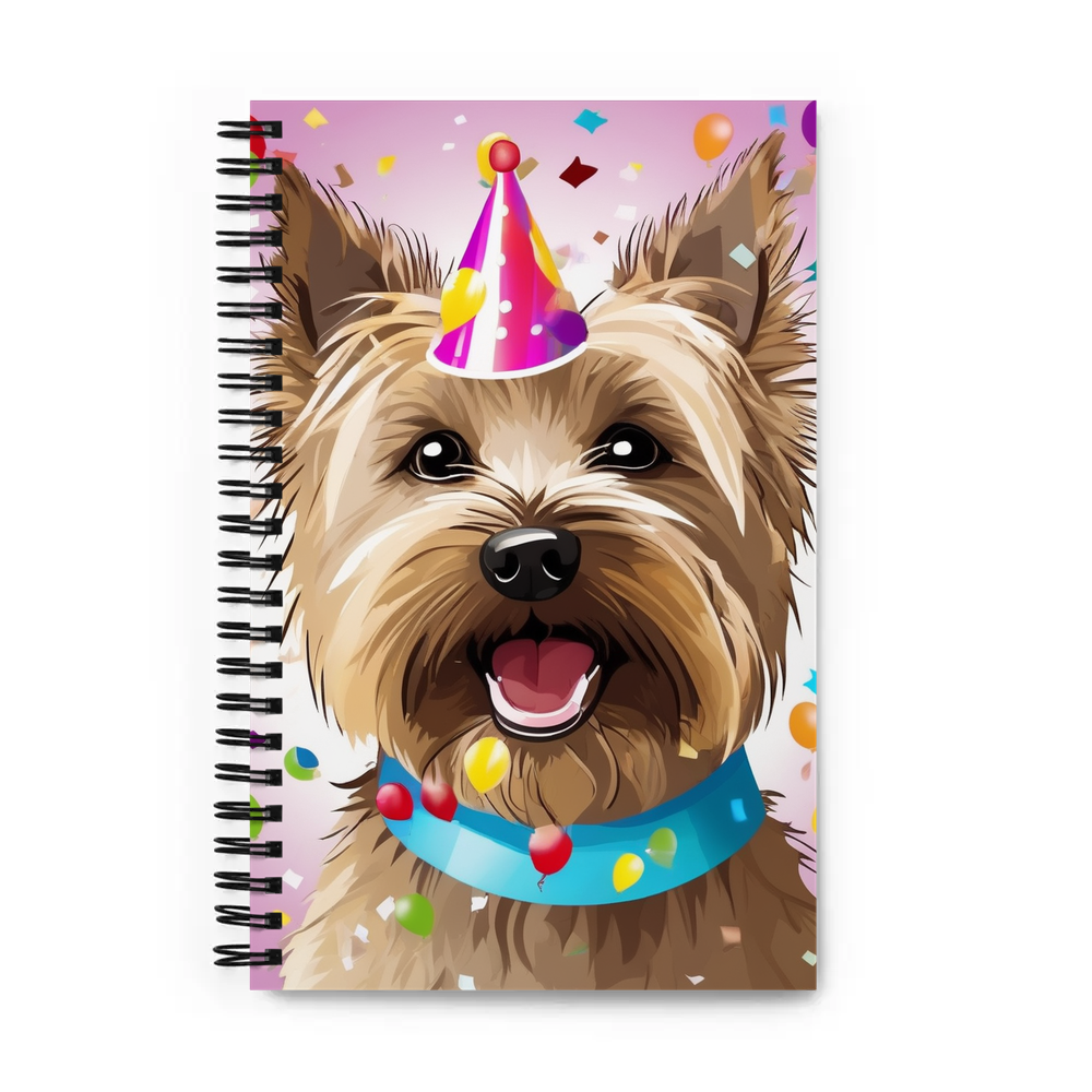 PugMug Custom Cairn Terrier Spiral Notebook