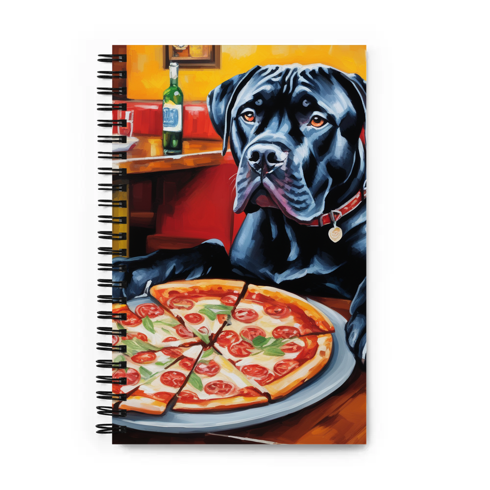 PugMug Custom Cane Corso Spiral Notebook