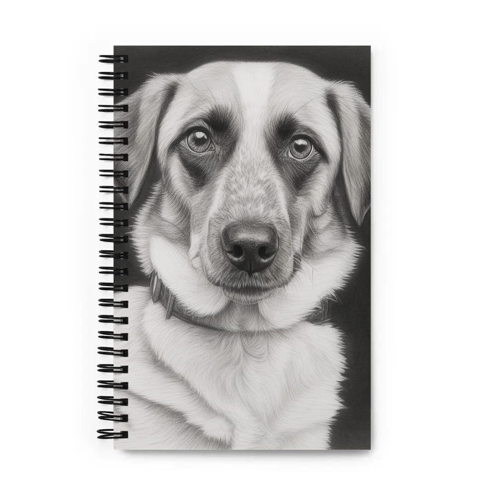 PugMug Custom Hazim Spiral Notebook
