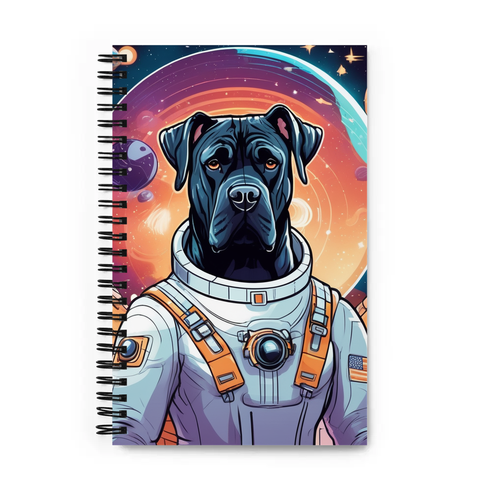 PugMug Custom Cane Corso Spiral Notebook