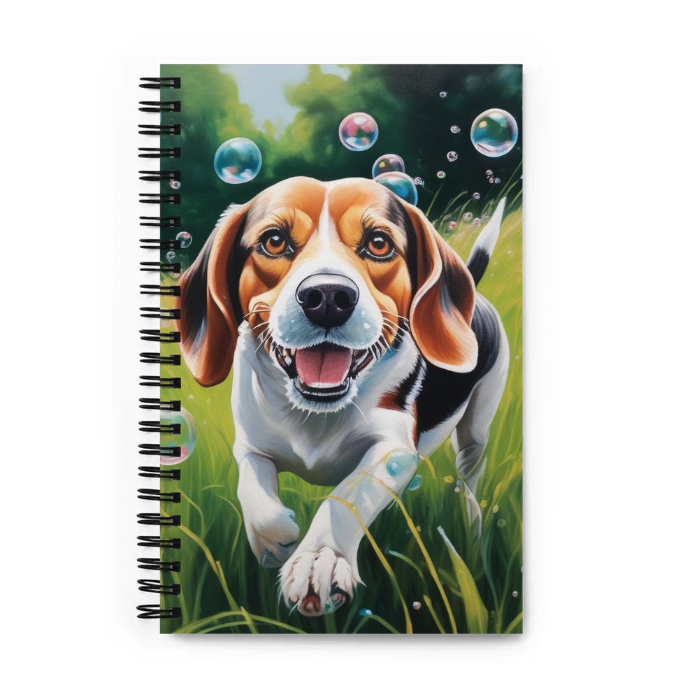 PugMug Custom Beagle Spiral Notebook