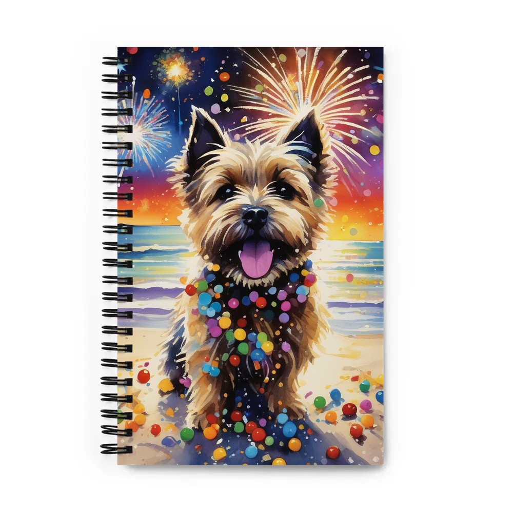 PugMug Custom Cairn Terrier Spiral Notebook