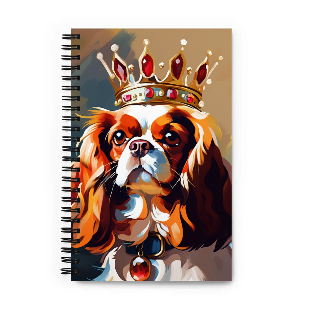 PugMug Custom Cavalier King Charles Spaniel Spiral Notebook