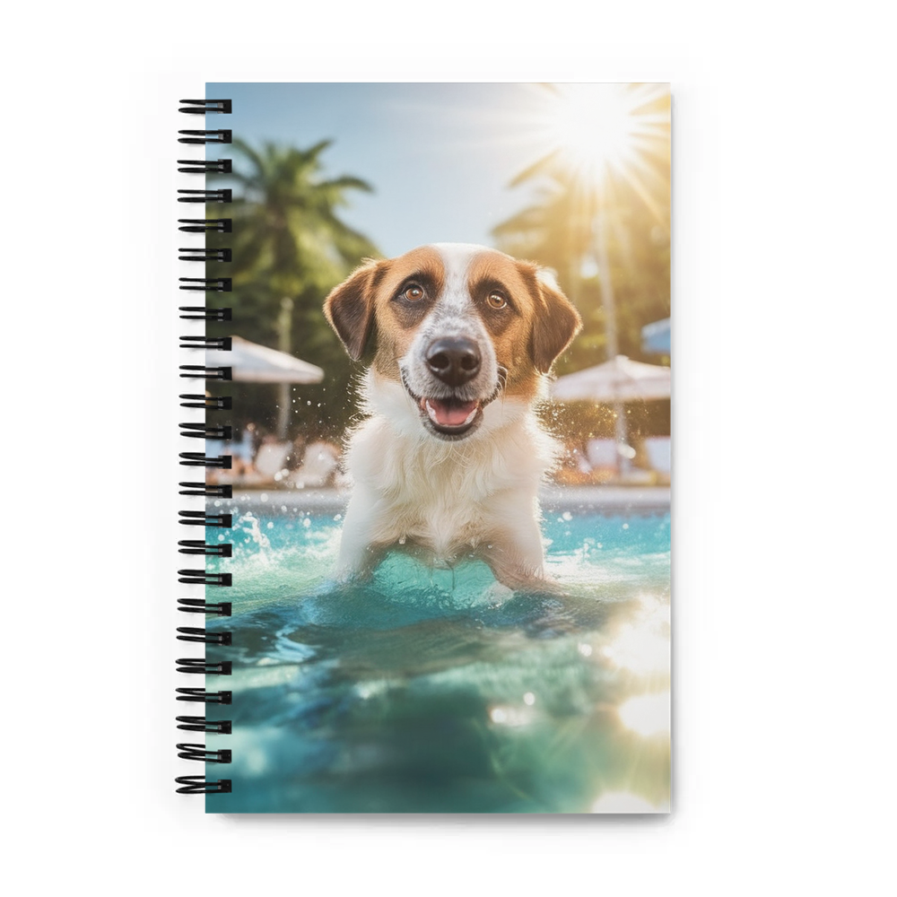 PugMug Custom Hazim Spiral Notebook