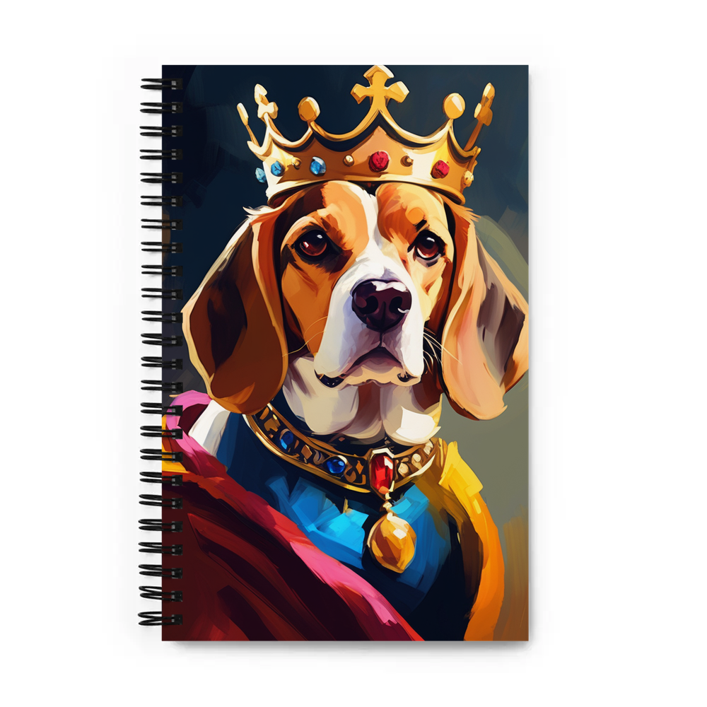 PugMug Custom Beagle Spiral Notebook