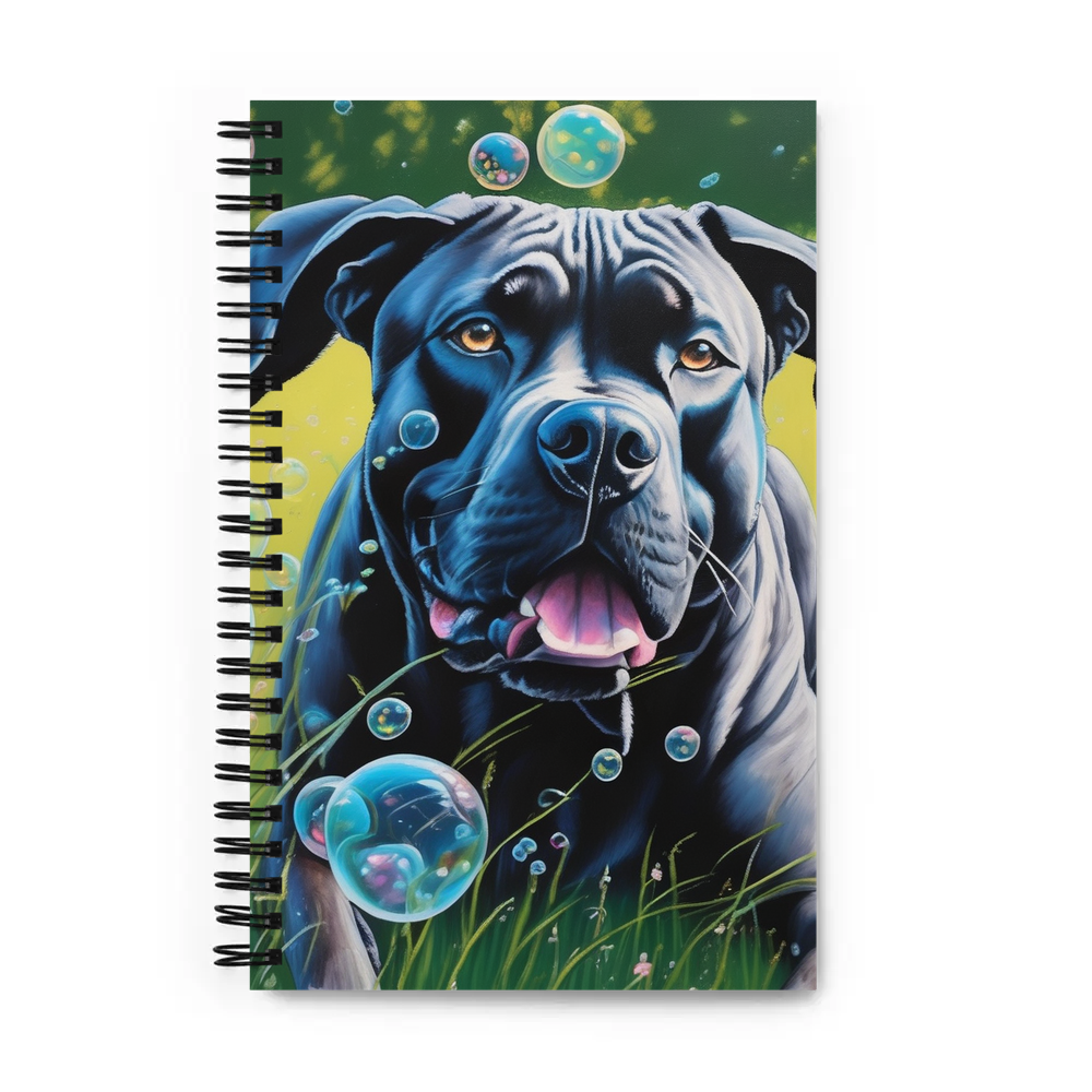 PugMug Custom Cane Corso Spiral Notebook