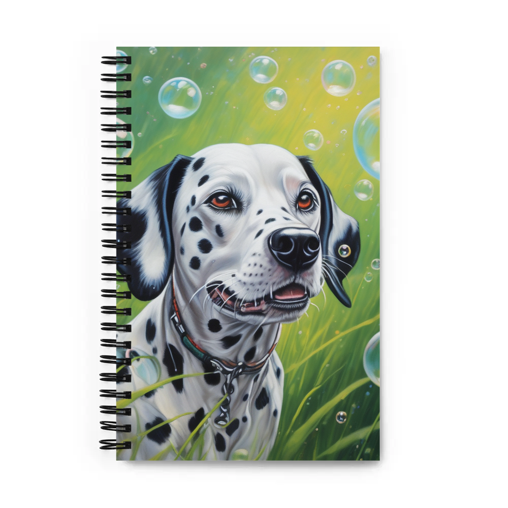 PugMug Custom Dalmatian Spiral Notebook