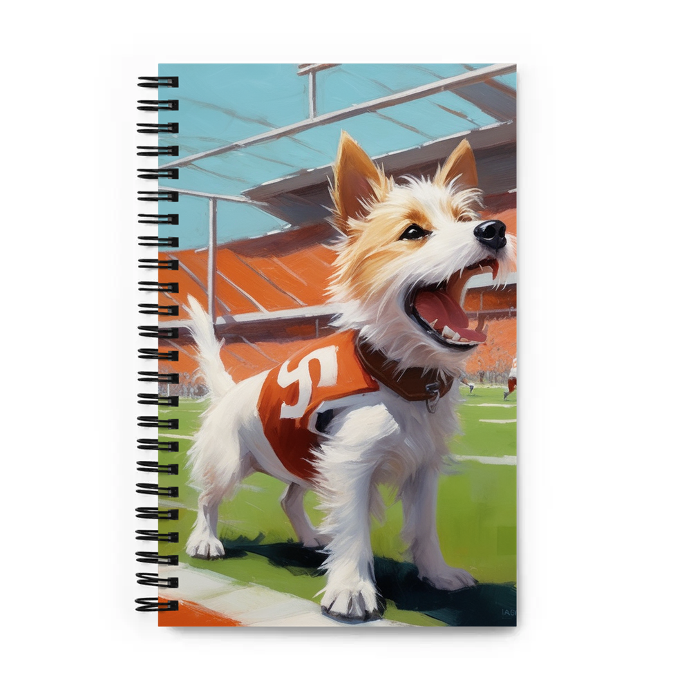 PugMug Custom Luna Spiral Notebook