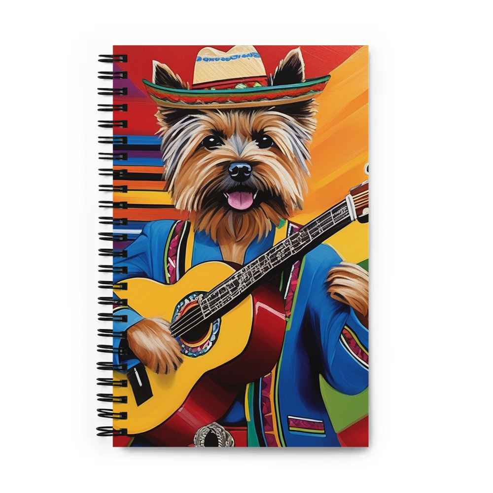 PugMug Custom Cairn Terrier Spiral Notebook