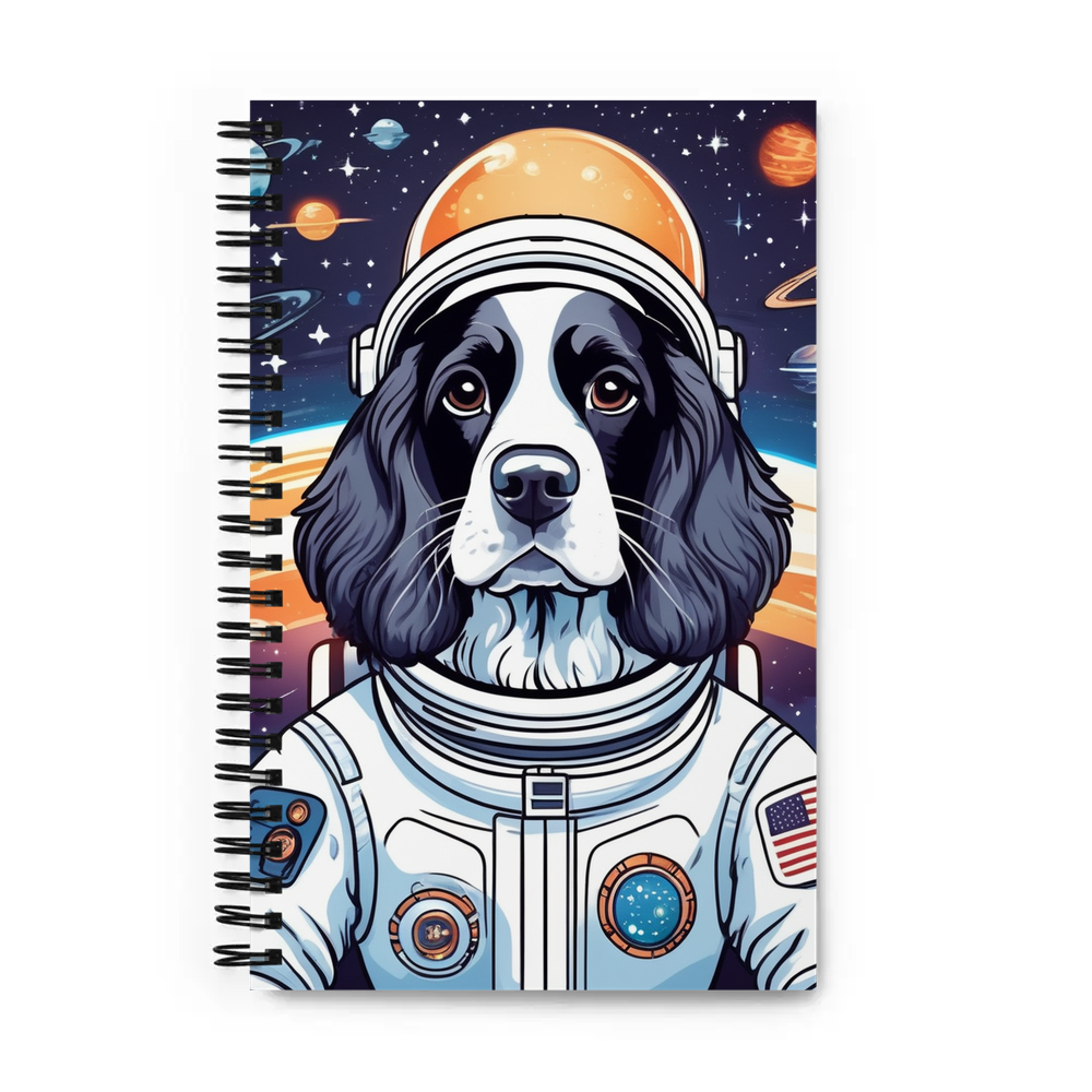 PugMug Custom English Cocker Spaniel Spiral Notebook