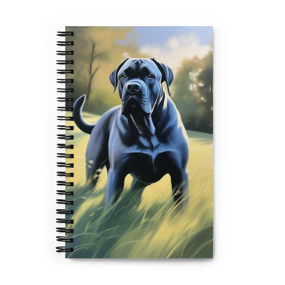 PugMug Custom Cane Corso Spiral Notebook
