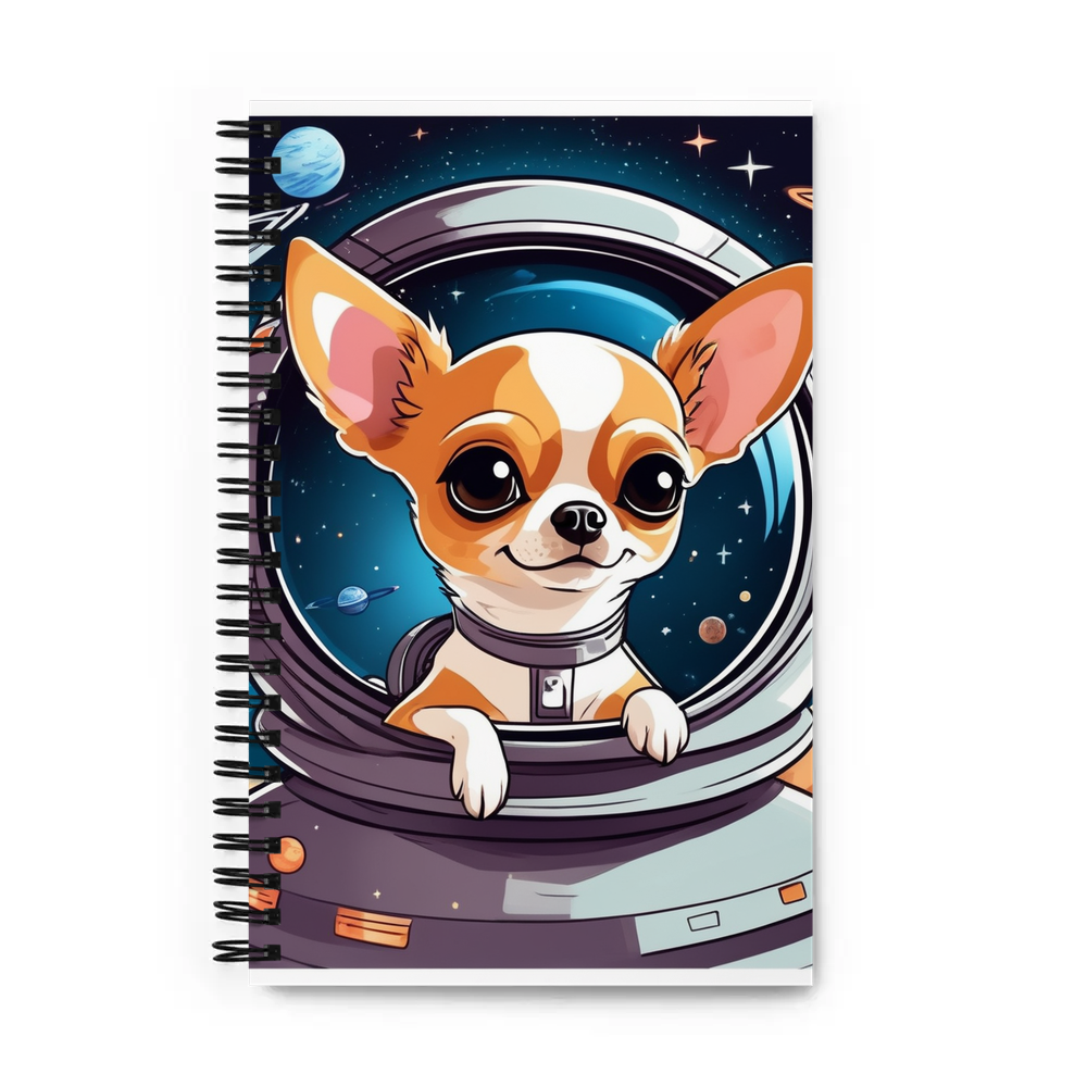 PugMug Custom Chihuahua Spiral Notebook