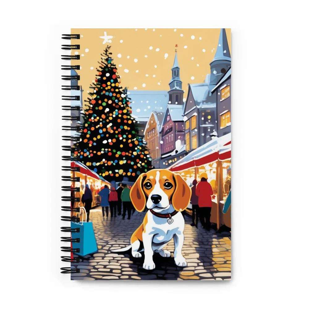 PugMug Custom Beagle Spiral Notebook