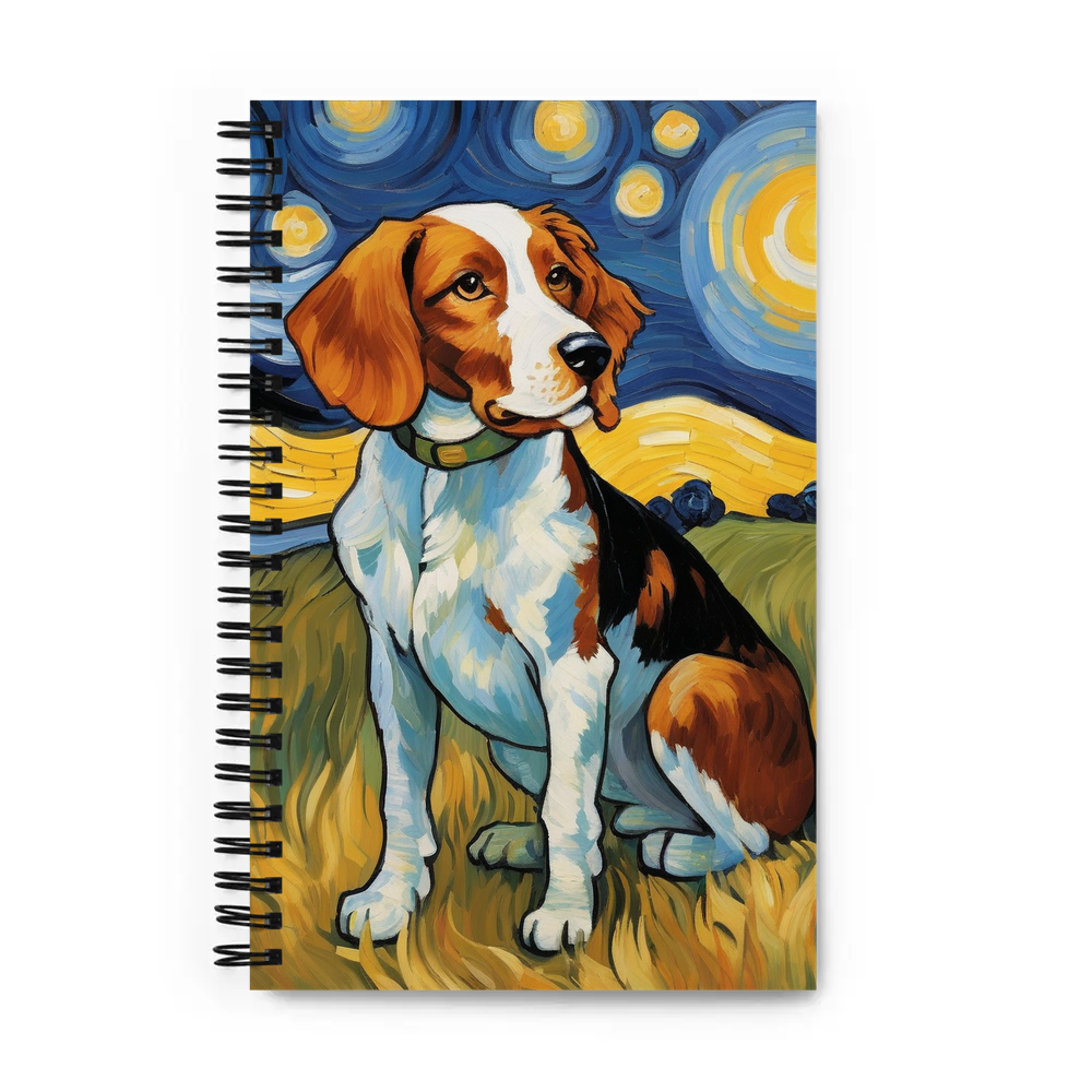 PugMug Custom Brittany Dog Spiral Notebook