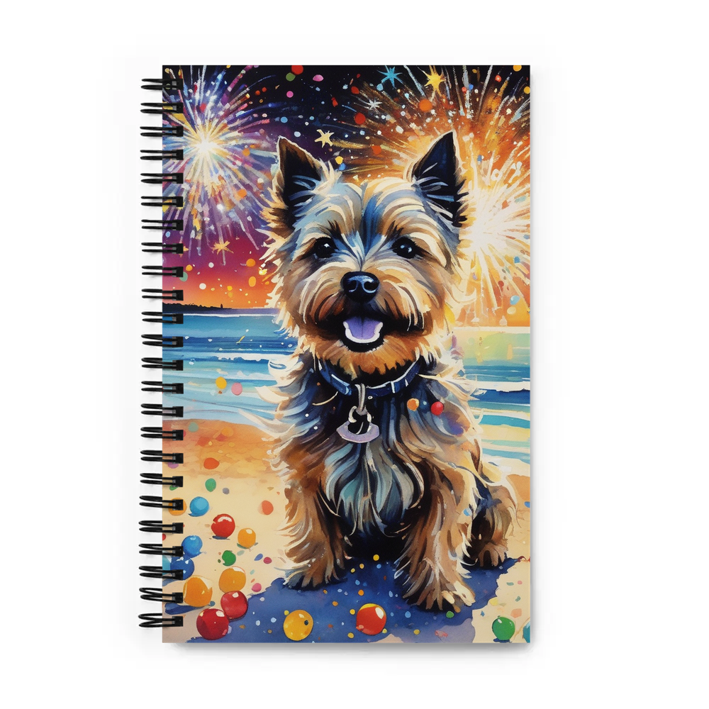 PugMug Custom Cairn Terrier Spiral Notebook