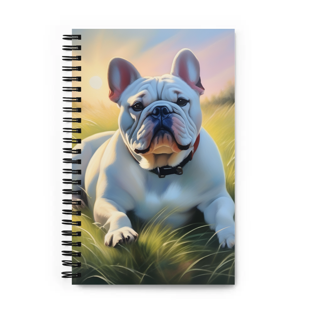 PugMug Custom Bulldog Spiral Notebook