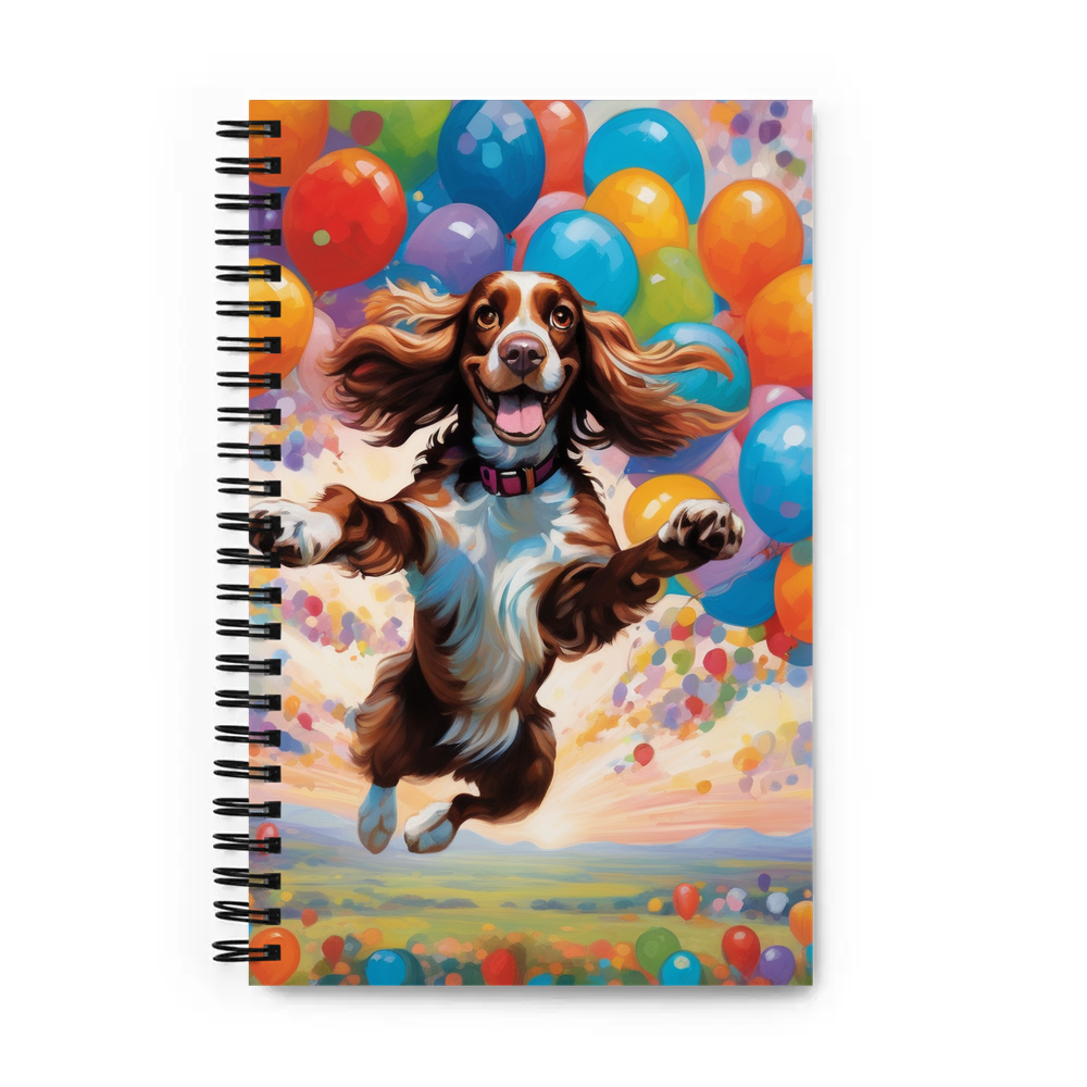 PugMug Custom English Cocker Spaniel Spiral Notebook
