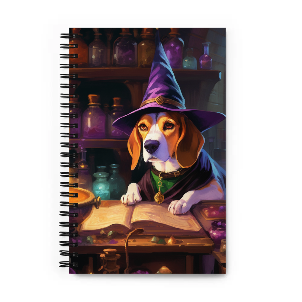 PugMug Custom Beagle Spiral Notebook