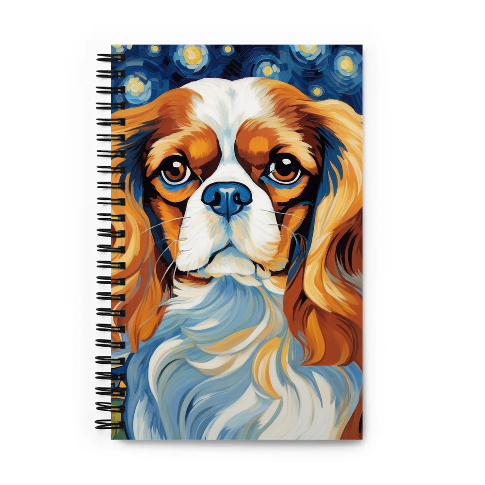 PugMug Custom Cavalier King Charles Spaniel Spiral Notebook